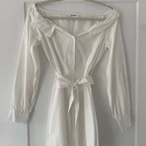 Missguided Mini Shirt Dress